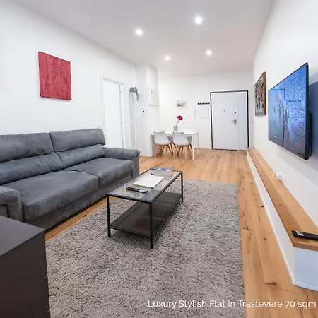 La Dolce - Luxury Stylish Flats In Trastevere 70-90sqm Appartamento *
