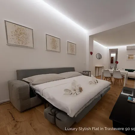 Appartamento La Dolce - Luxury Stylish Flats In Trastevere 70-90sqm *