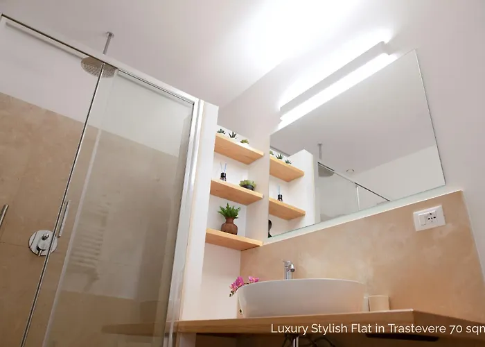 La Dolce - Luxury Stylish Flats In Trastevere 70-90sqm * Rzym