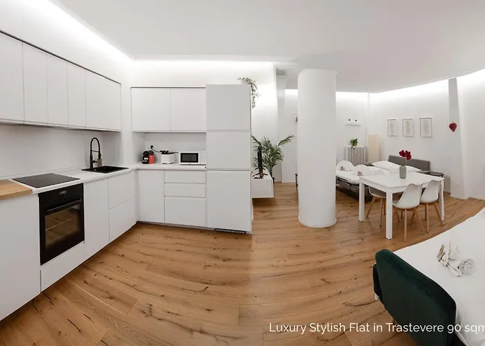 Apartament La Dolce - Luxury Stylish Flats In Trastevere 70-90sqm Rzym