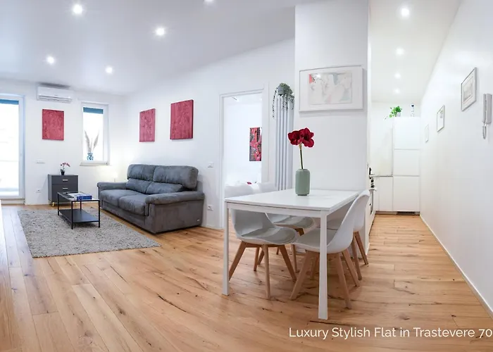 La Dolce - Luxury Stylish Flats In Trastevere 70-90sqm * Rzym